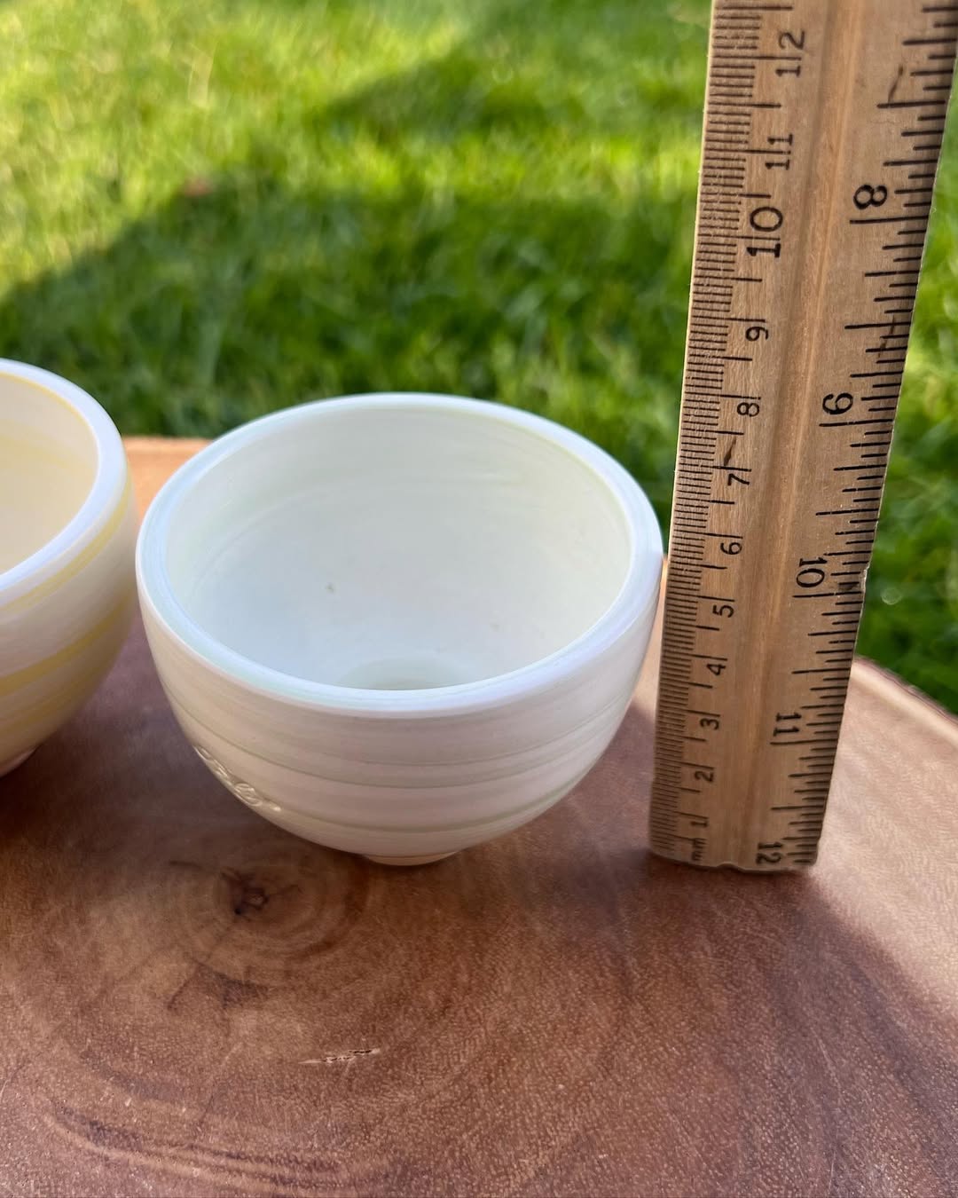 July Classic Creamy Cloud Swirl Cup Shape Mini Planter