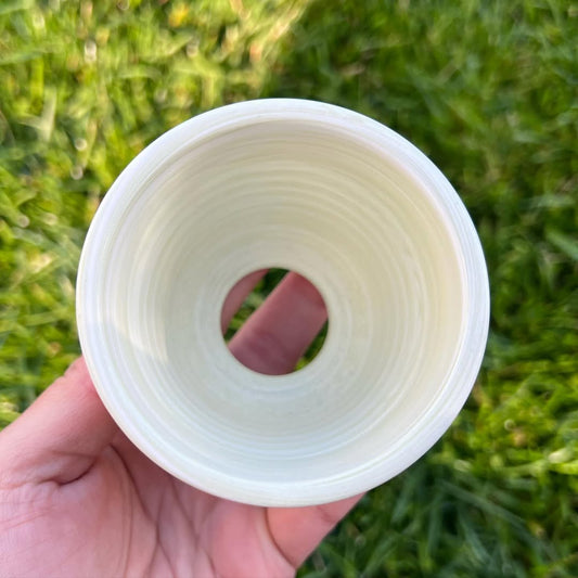 July Classic Creamy Green Tea Swirl Mini Planter