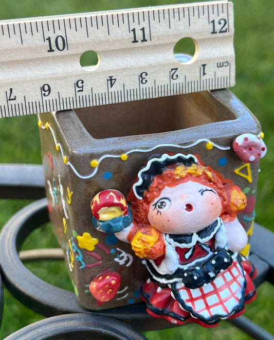 Bo Niu Series Maid Outfit Planter