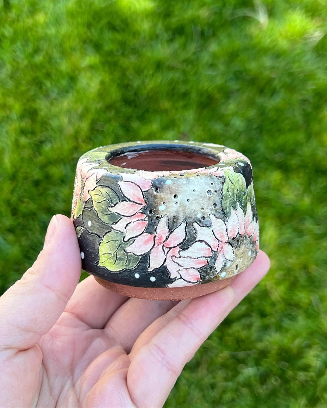 Vintage Style Twilight Sunflower Planter