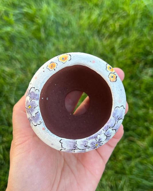 Vintage Peony Planter