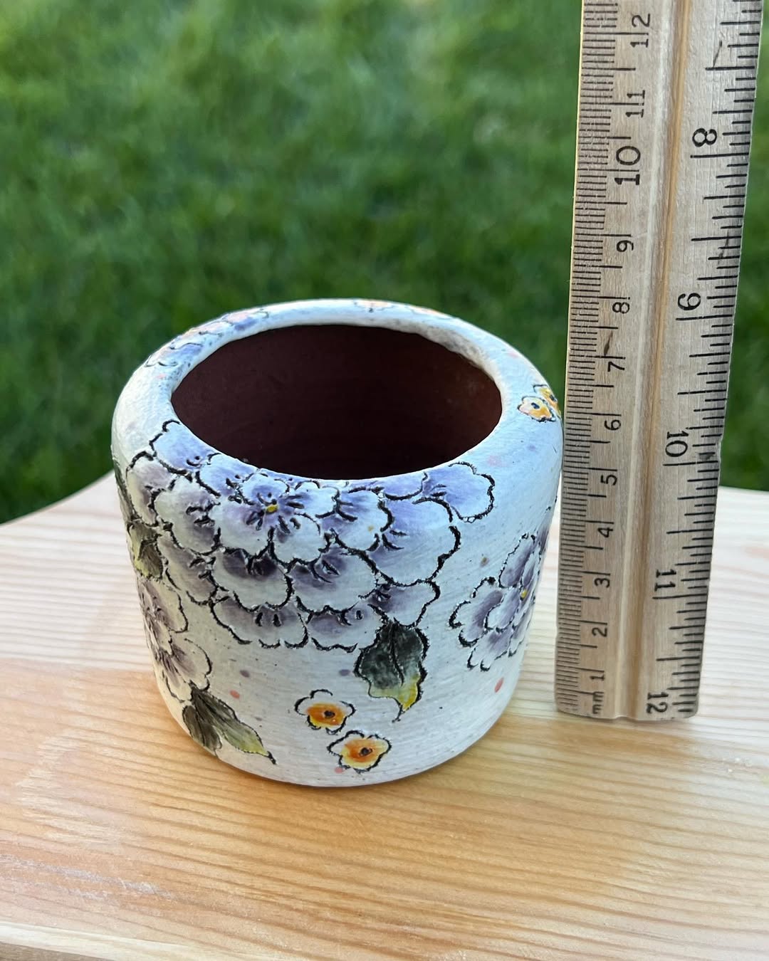 Vintage Peony Planter
