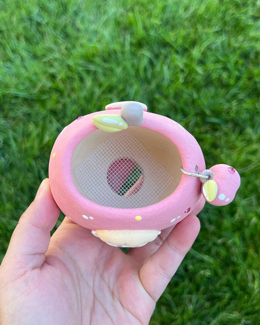Pink Apple Planter
