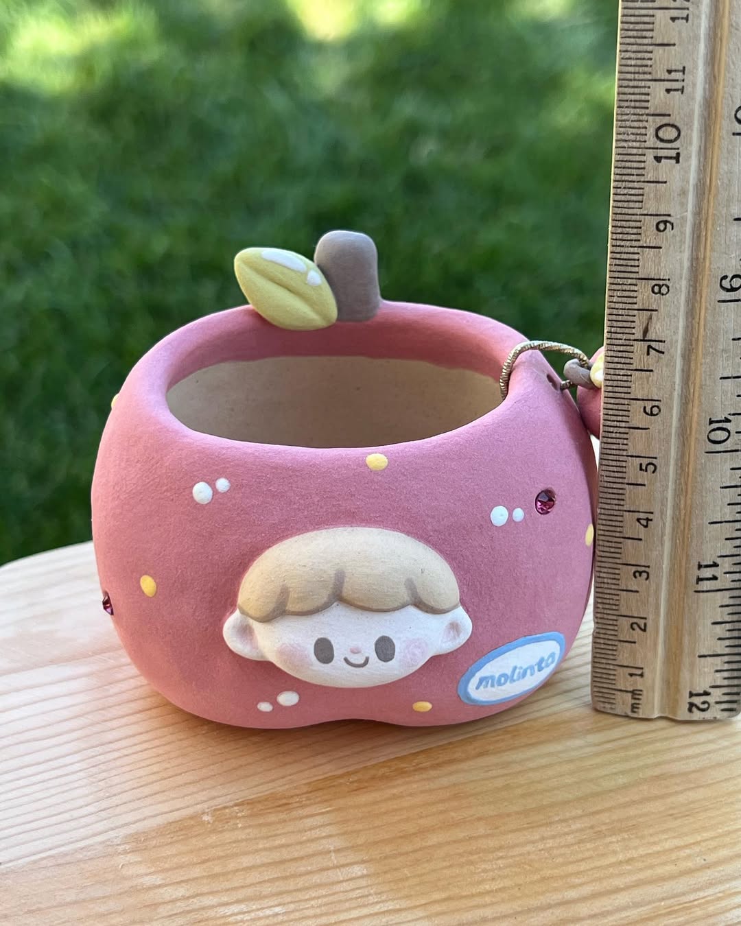 Pink Apple Planter