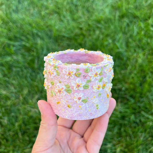 3D Sculpt Spring Meadow Planter