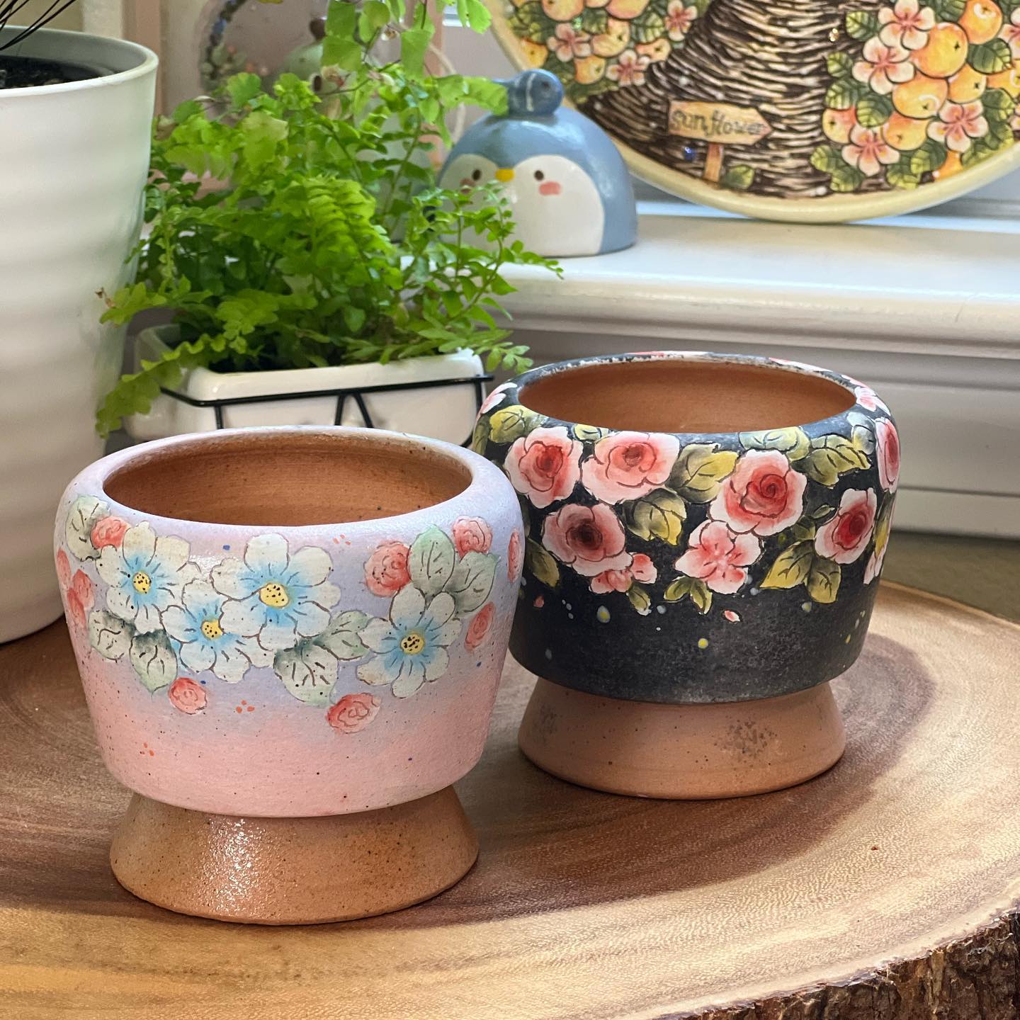 Spring Blush Blossom Planter