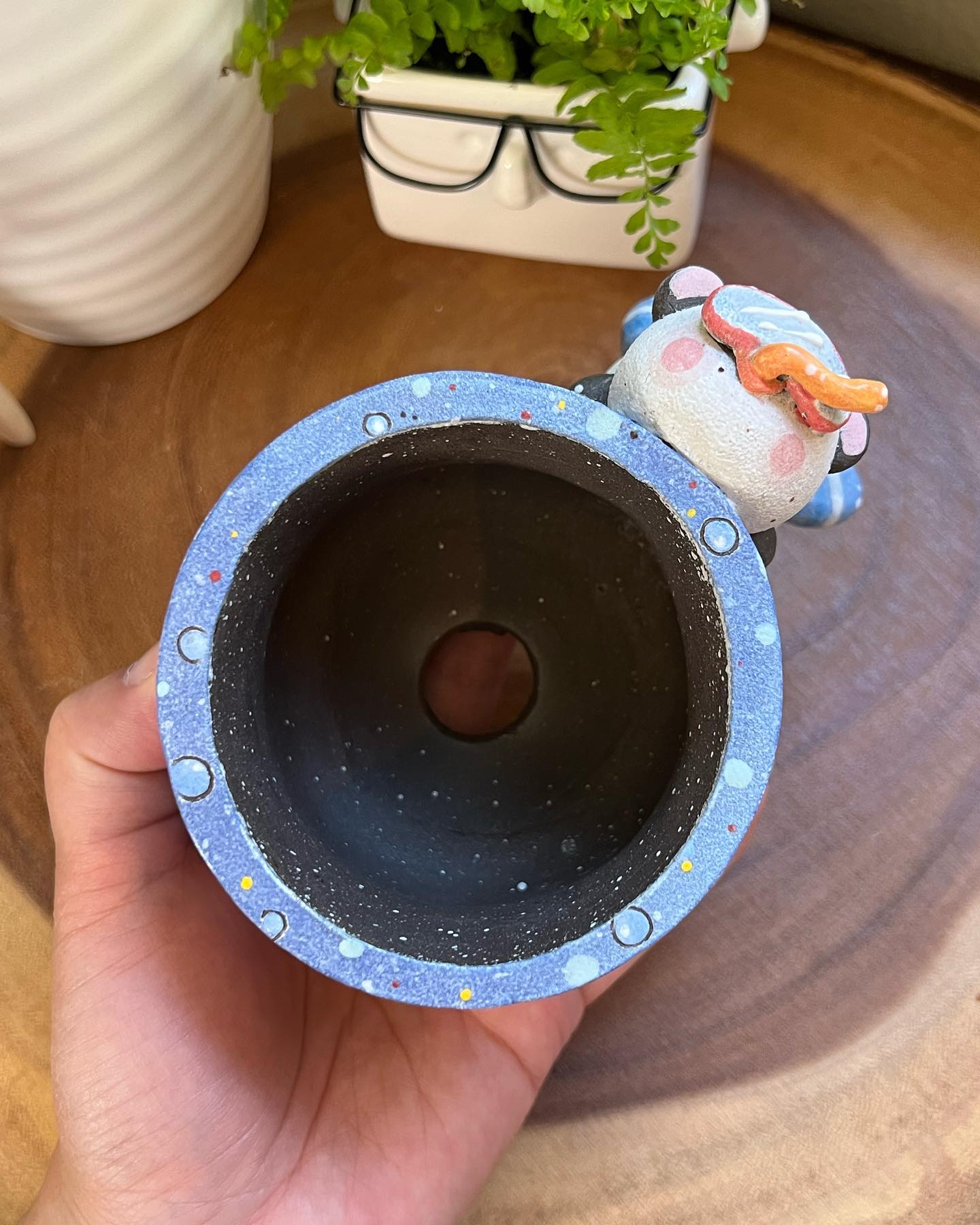 Ocean Adventure Panda Planter