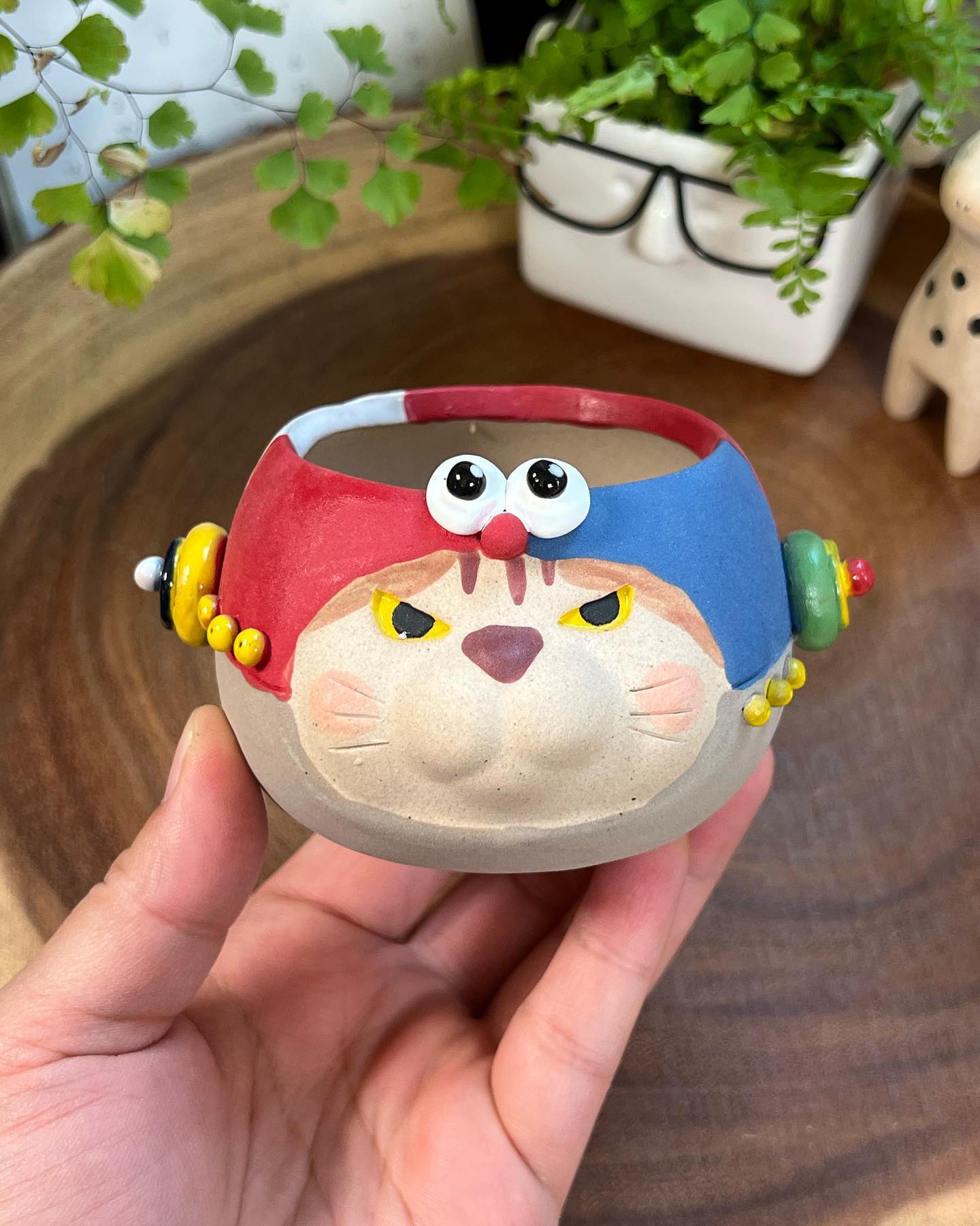 Space Fighters in Disguise- Cat Series Planter