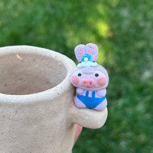 Bunny Pig Planter