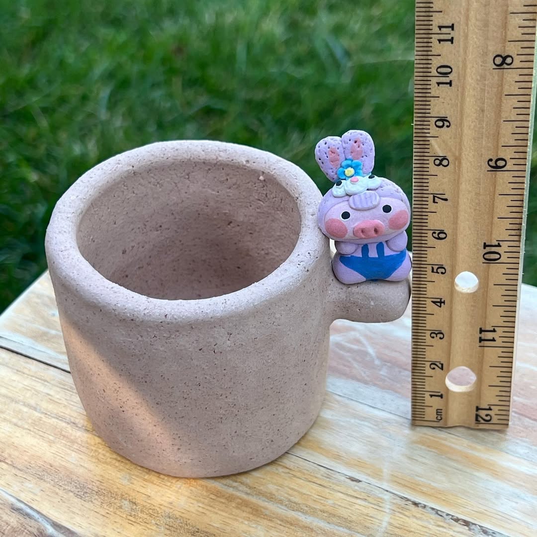 Bunny Pig Planter