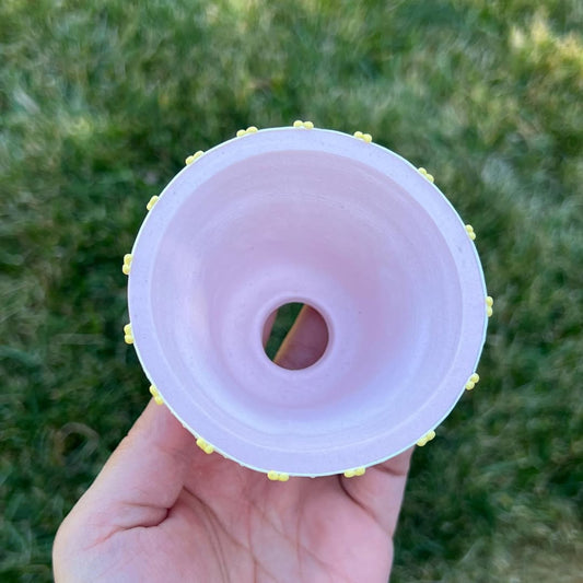 Pink Strawberry Dream Lace Planter