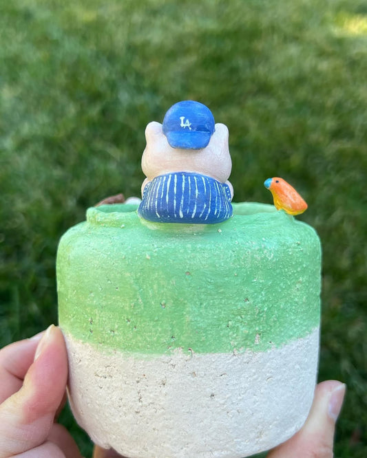 Baseball Buddy Piggy Planter