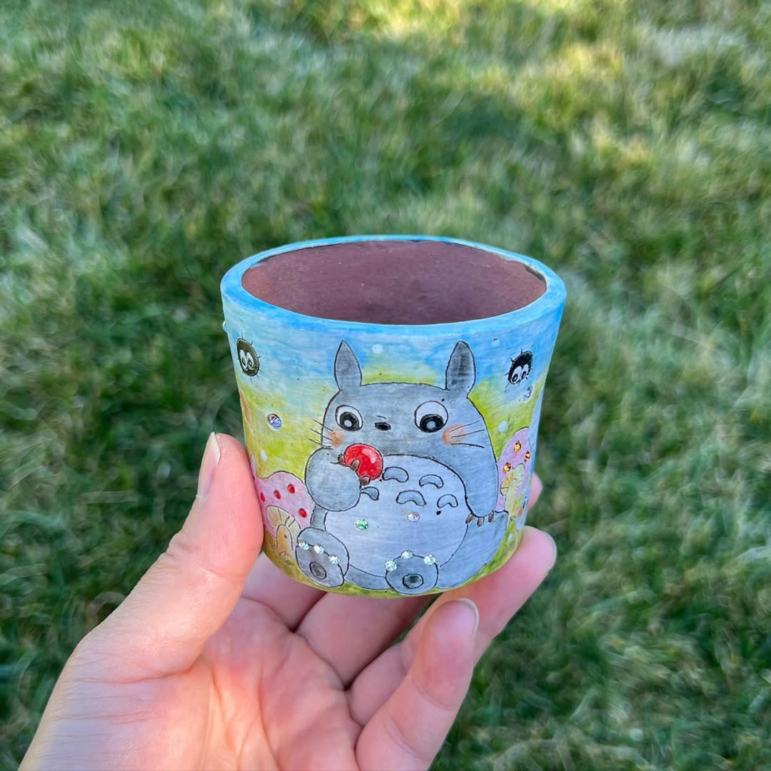 Totoro and Friends Planter