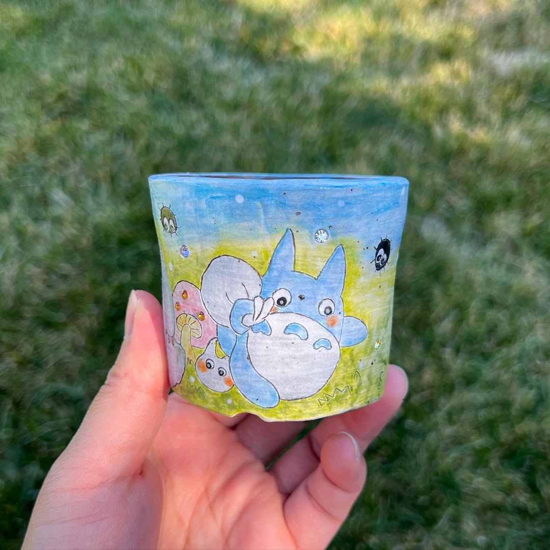 Totoro and Friends Planter