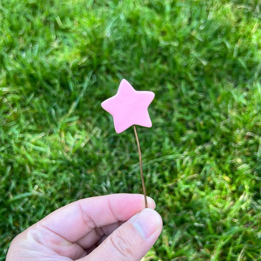 Pink / Lavender Star Garden Decor