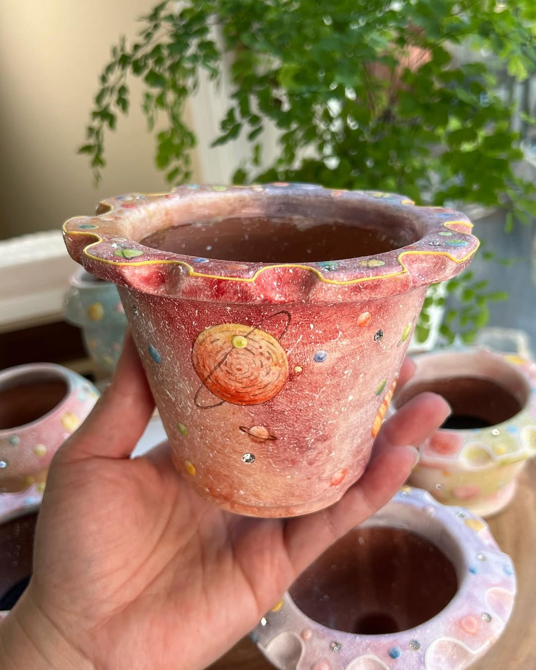 Pastel Fantasy Universe A Planter