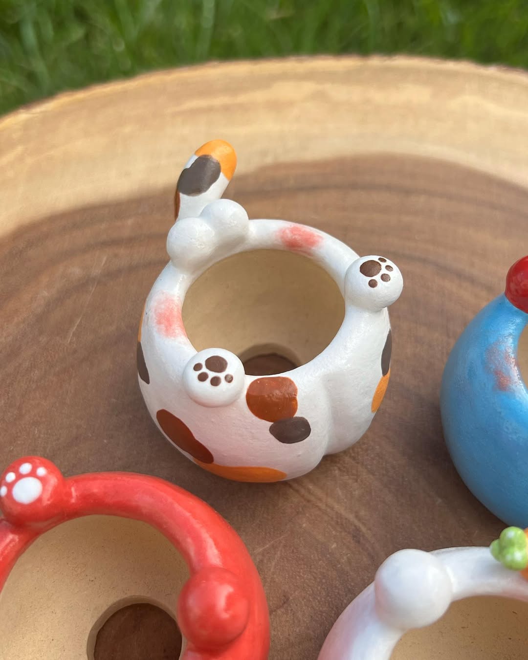 Cute Animal Feet Mini Planter