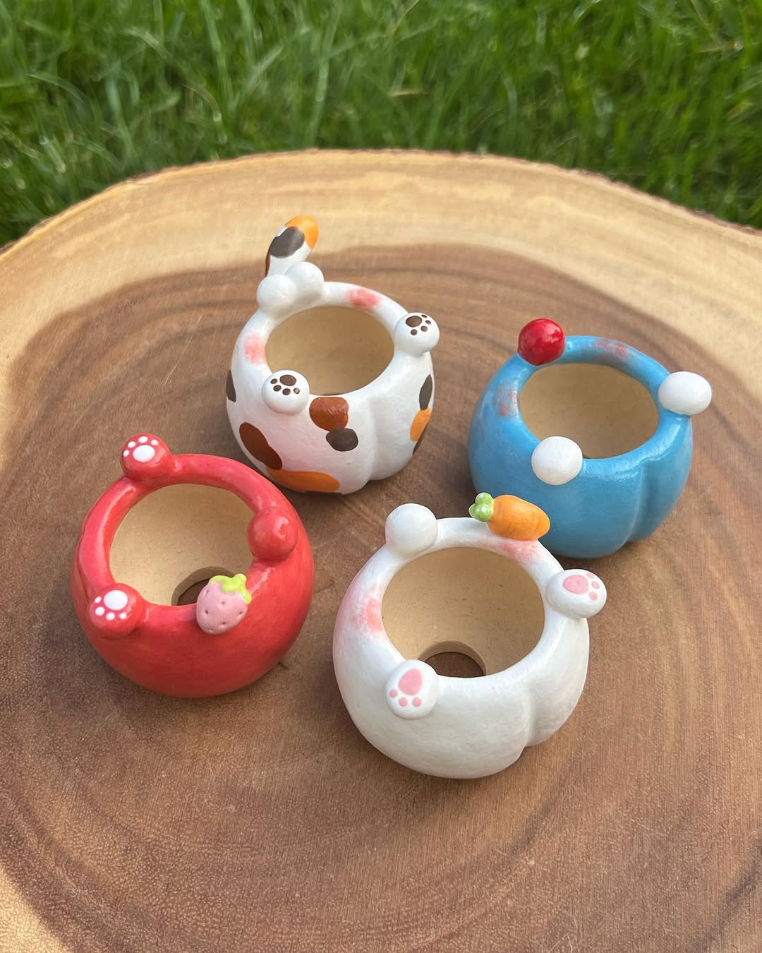 Cute Animal Feet Mini Planter
