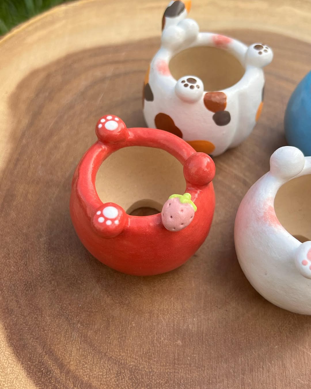 Cute Animal Feet Mini Planter