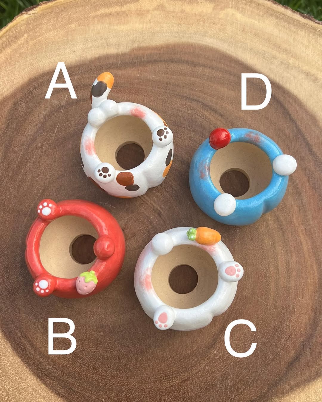 Cute Animal Feet Mini Planter