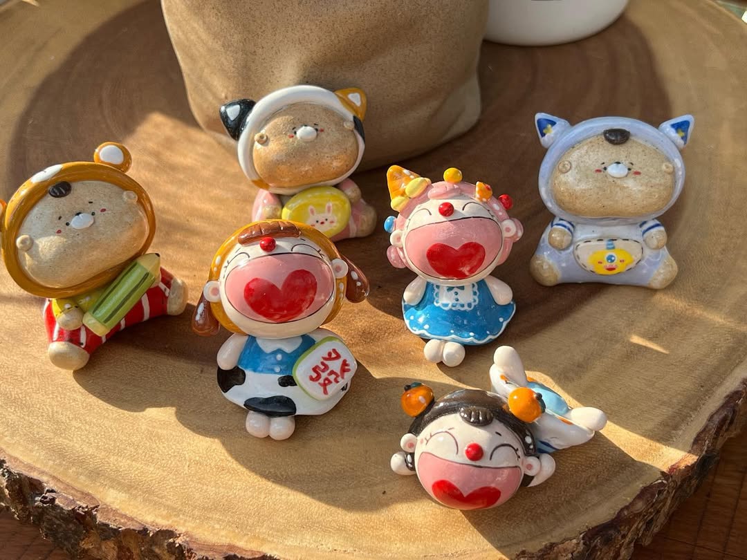 Cute Miniature Garden Decor Figures