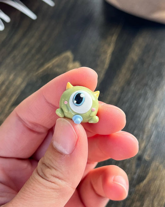 Little Green Monster Garden Decor