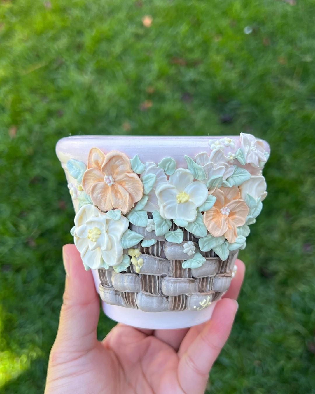 Summer Blossom Hedge Planter