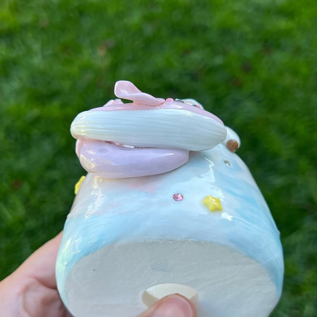 Unicorn and Pink Dolphin Dream Planter
