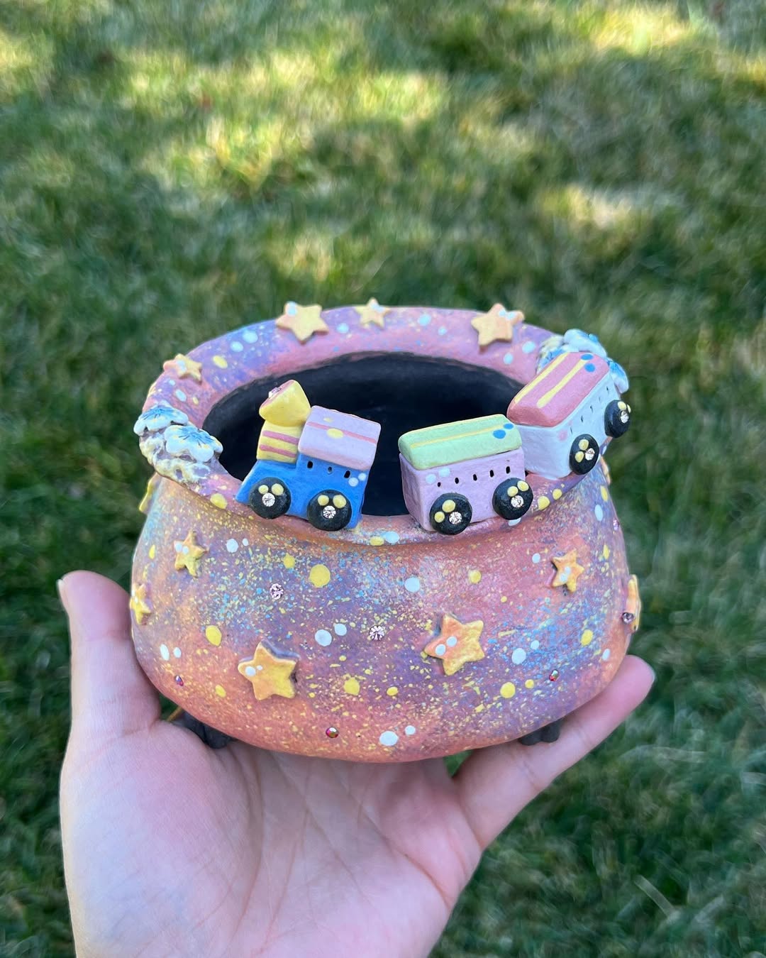 Galaxy Express Train Planter