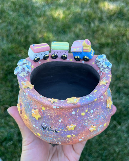 Galaxy Express Train Planter