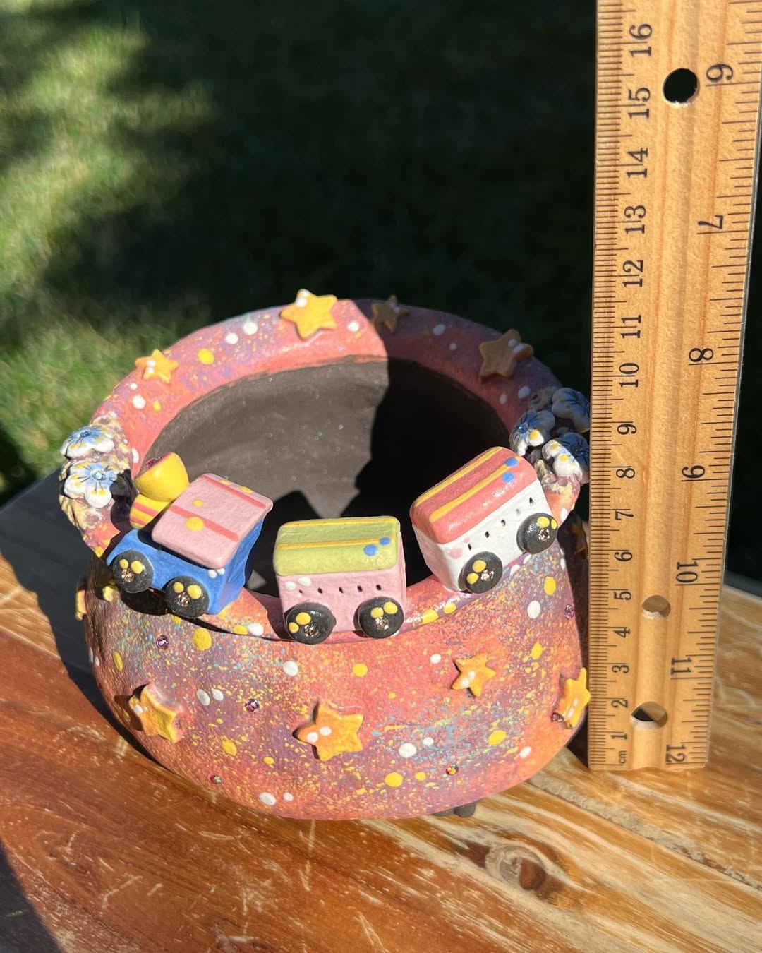 Galaxy Express Train Planter