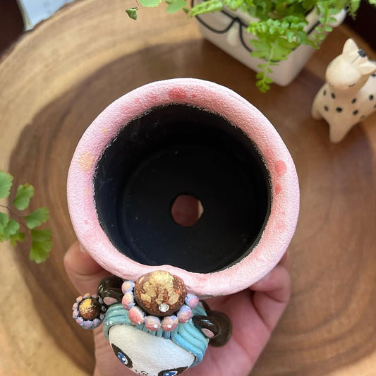 Cupcake Panda Planter