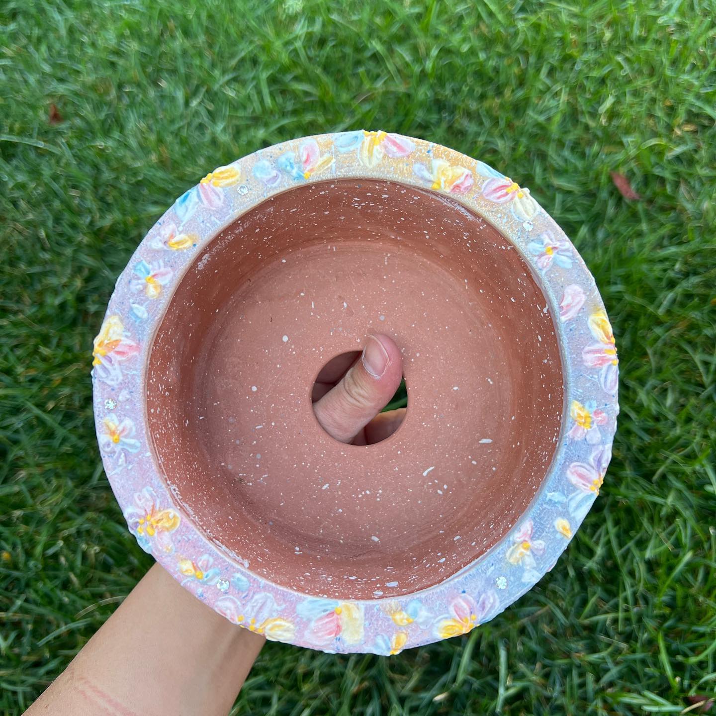 Fenny Sunset Meadow 12.5Cm Large Round Planter