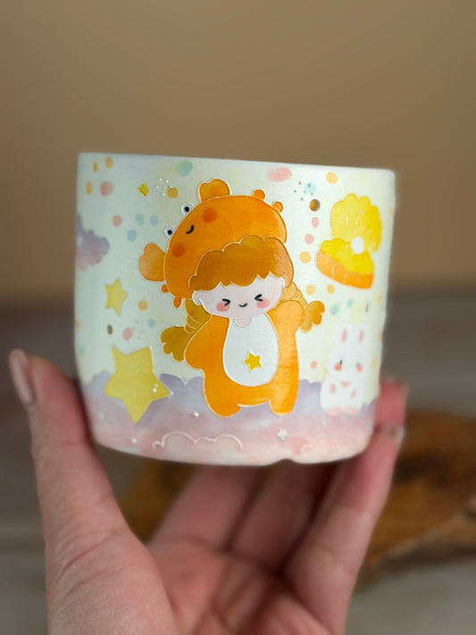 Handmade Seto ware Constellations Series- Cancer