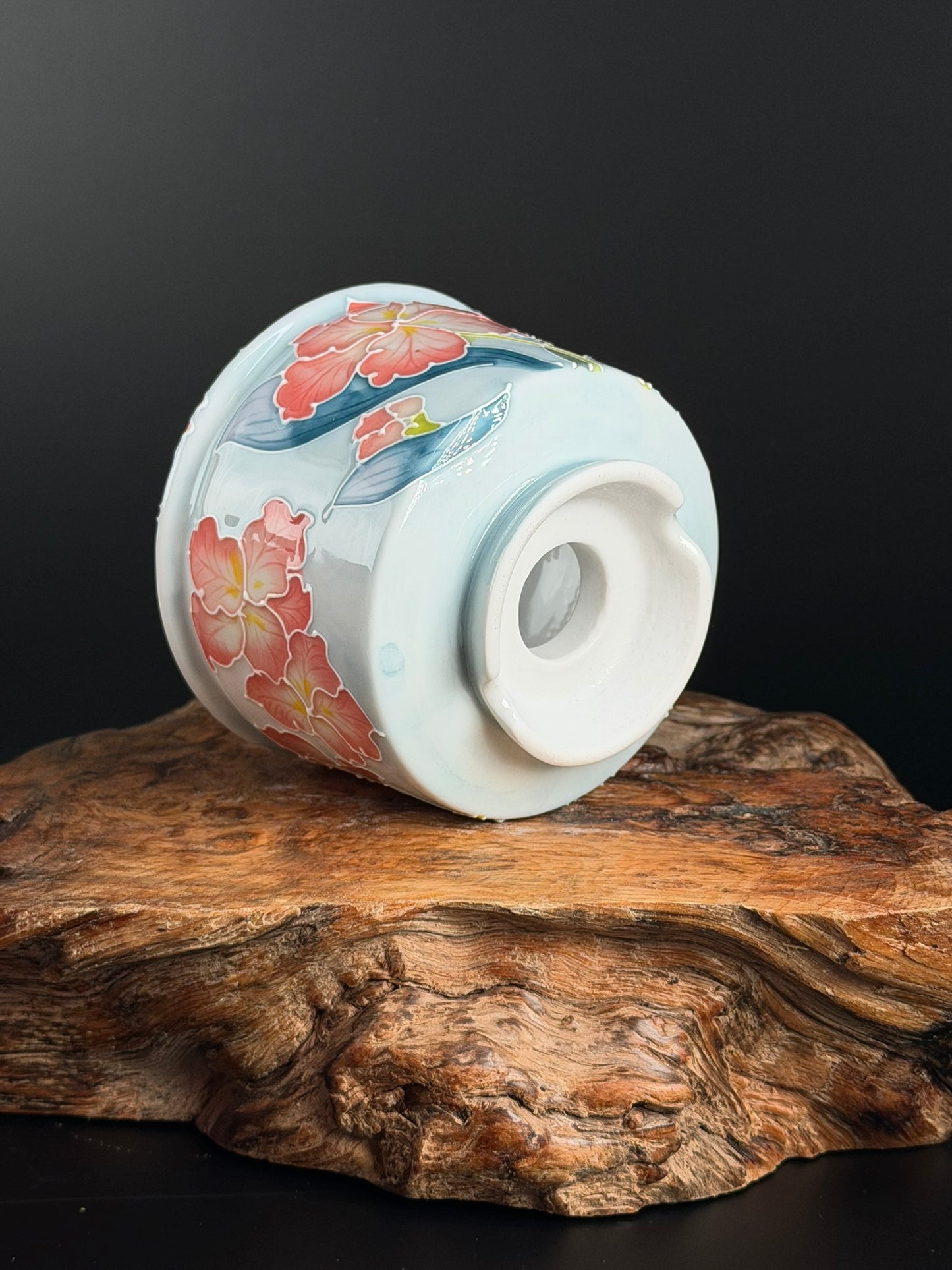 Handmade Seto ware Floral Series A