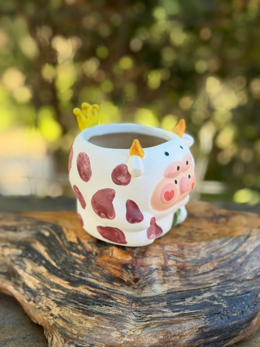 Piggy pot constellations series -Taurus