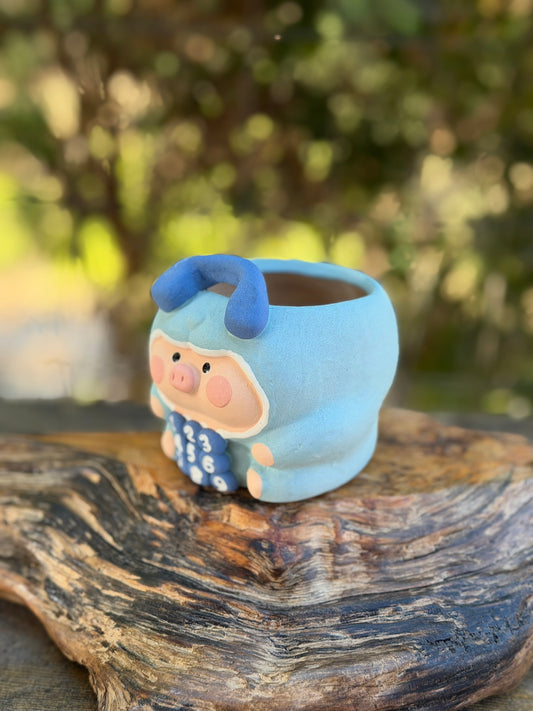 Piggy pot- Telephone piggy