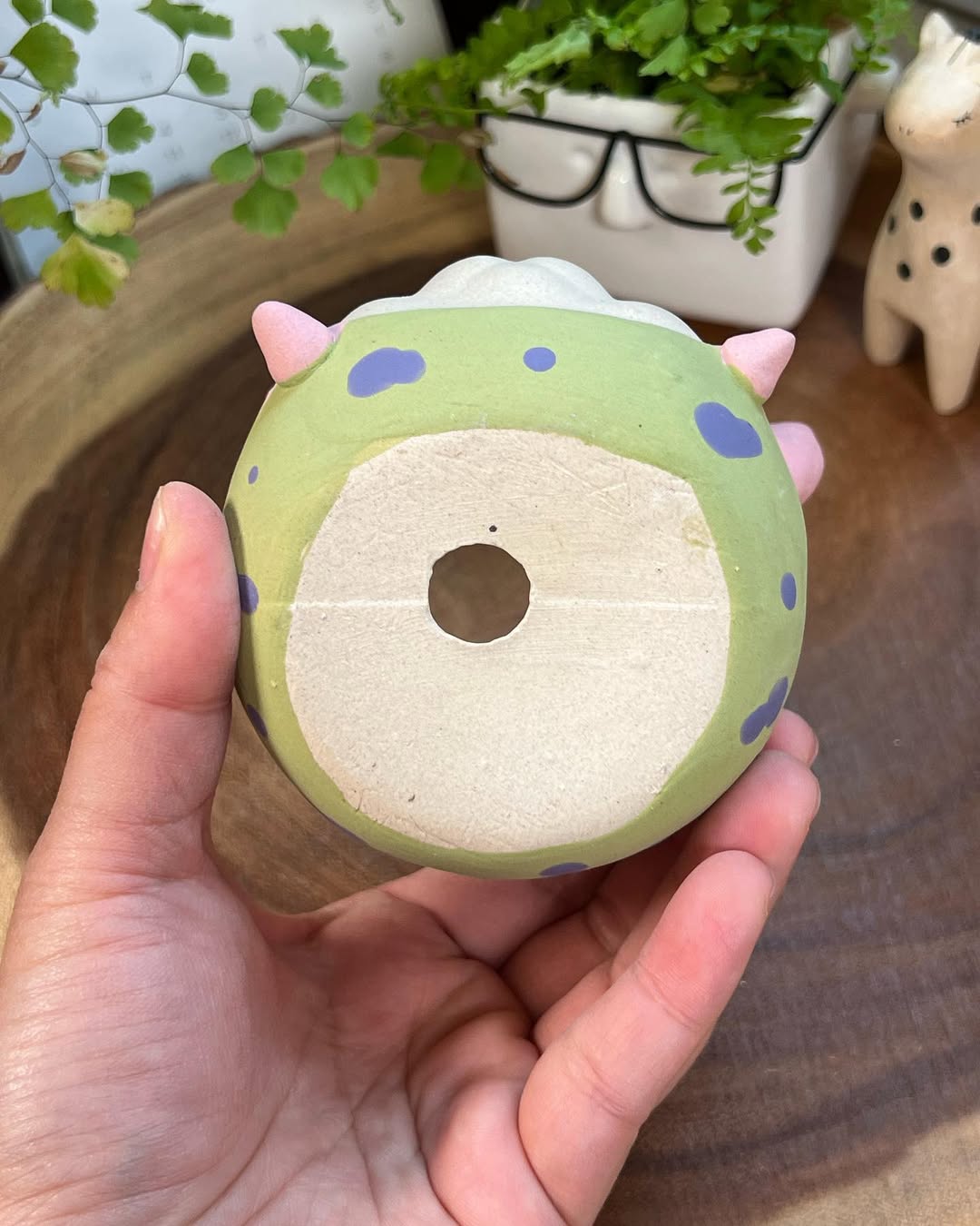 Patrick Star in Disguise- Cat Series Planter