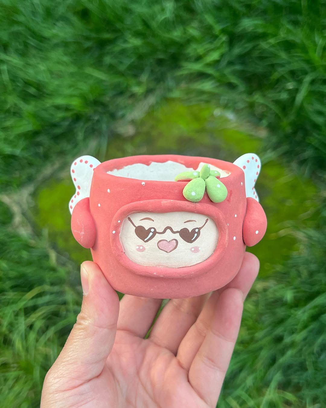 Red Tomato Fairy Planter