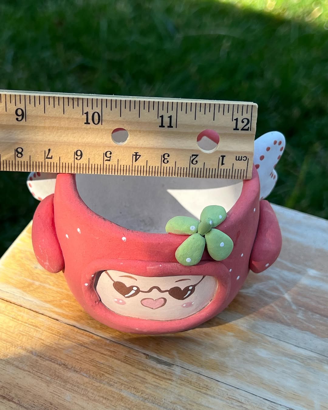 Red Tomato Fairy Planter