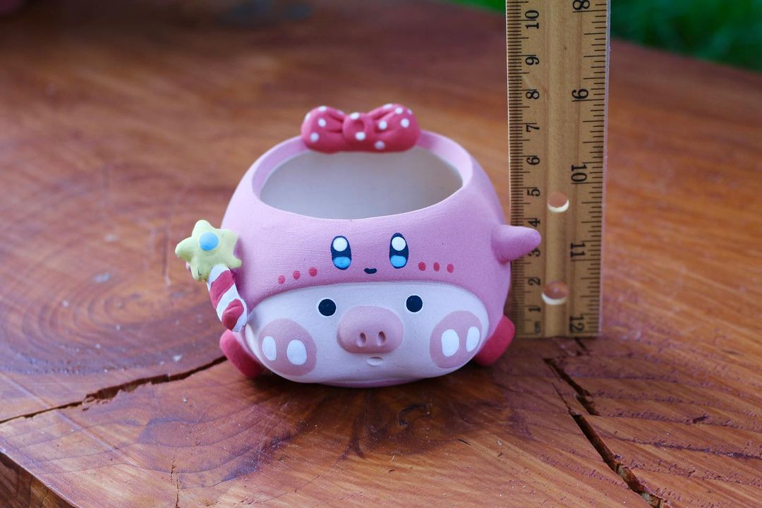 Magical Piglet Planter