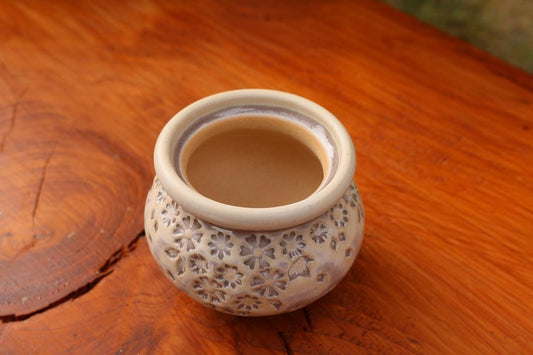 Beige Petite Blooming Planter