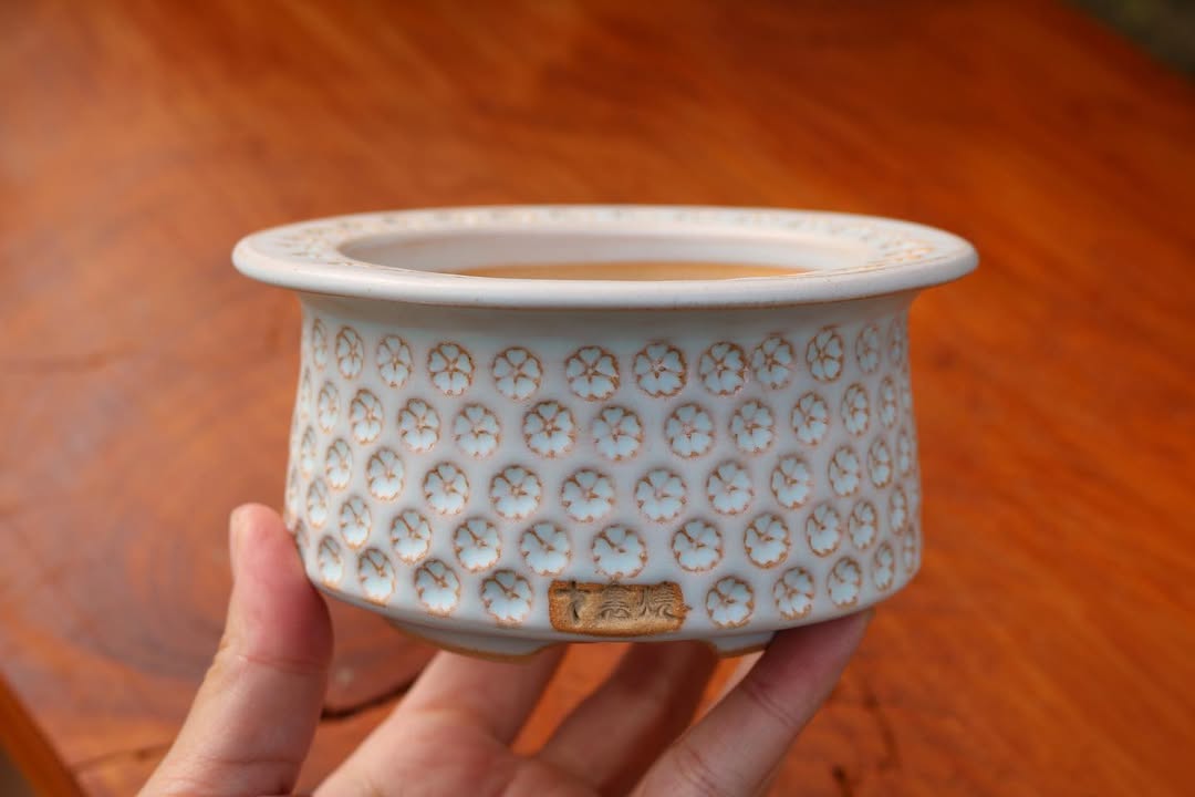 Periwinkle Classical Pattern Planter