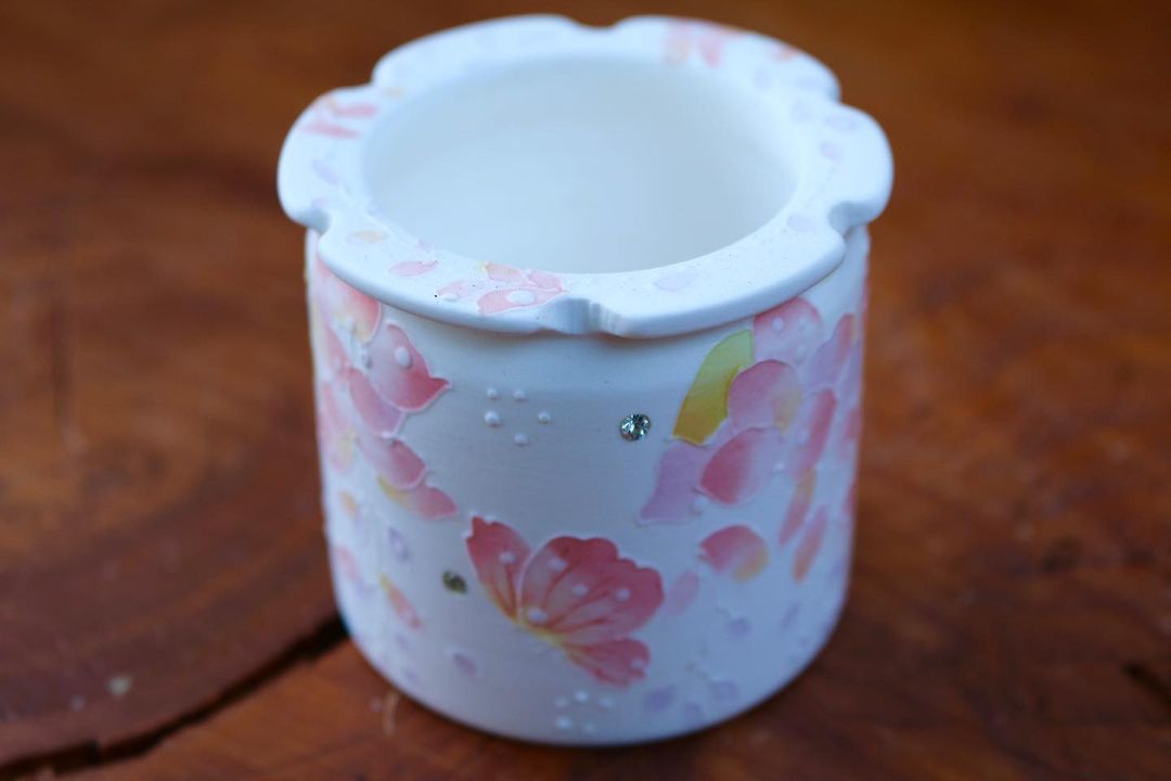 Blush Pink Petal Planter