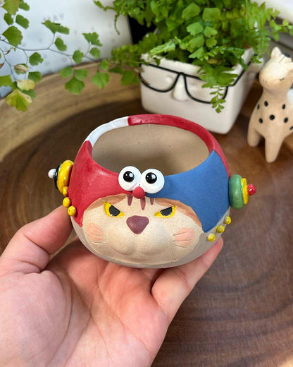 Space Fighters in Disguise- Cat Series Planter