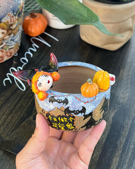 Cute Devil with Big Wings Boniu Planter