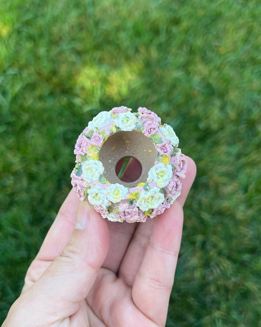 3D Pink Roses Mini Planter