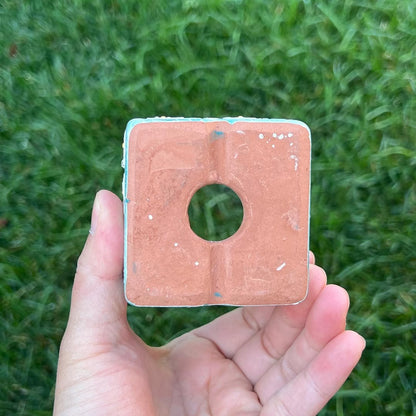 Fenny Purple Flower Cube Planter