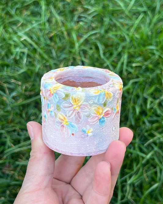 Fenny Flower Small Round Planter