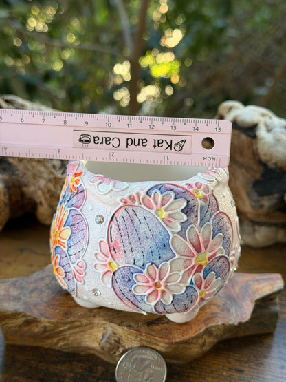 Seto ware Rainbow Cactus